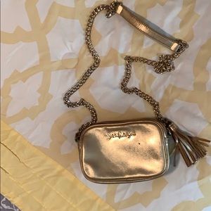 Lilly Pulitzer gold crossbody